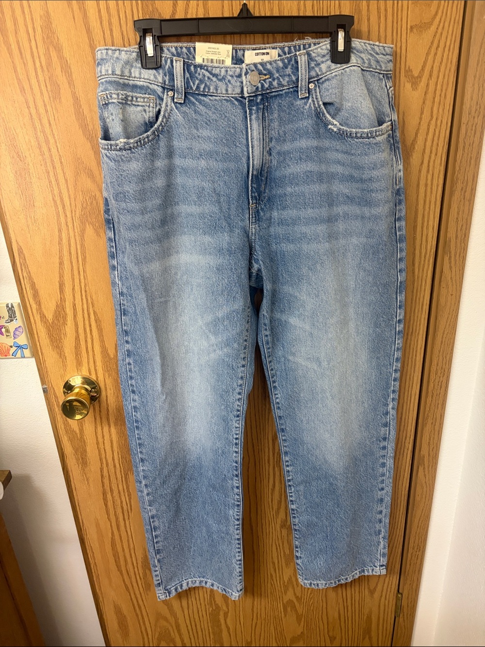 Cotton On Light Blue Relaxed Men's Jeans